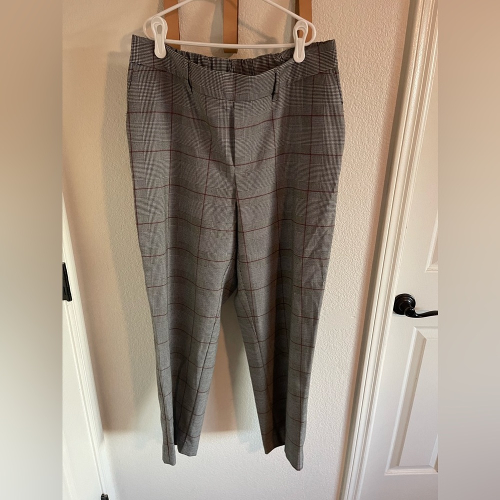 A new day plaid trousers